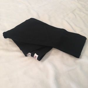 Mudd Black Leggings with stitch detail